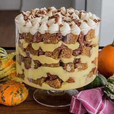 Pumpkin Pecan Pie Trifle