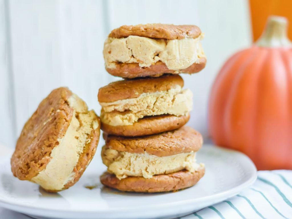 Pumpkin Spice Ice Cream Sandwich Magic