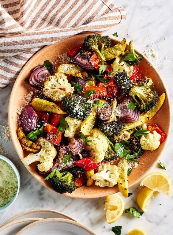 Quick Air Fryer Vegetable Medley