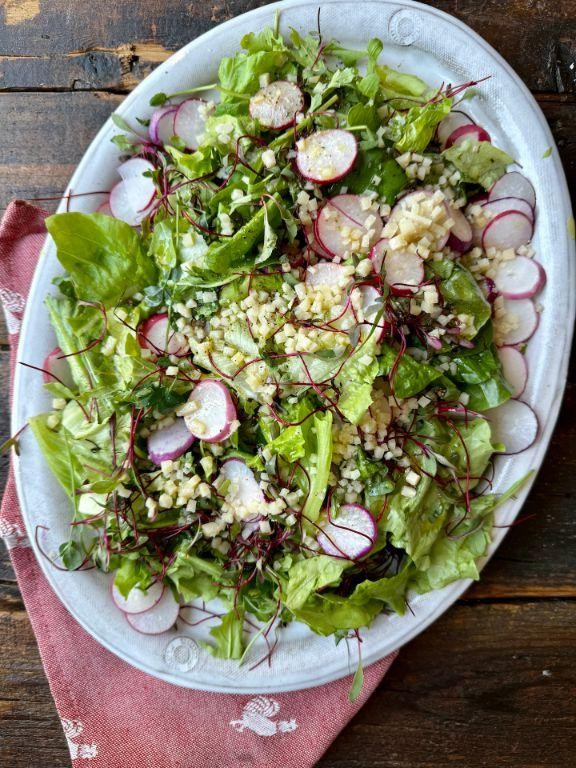Quick and Light Radish Salad