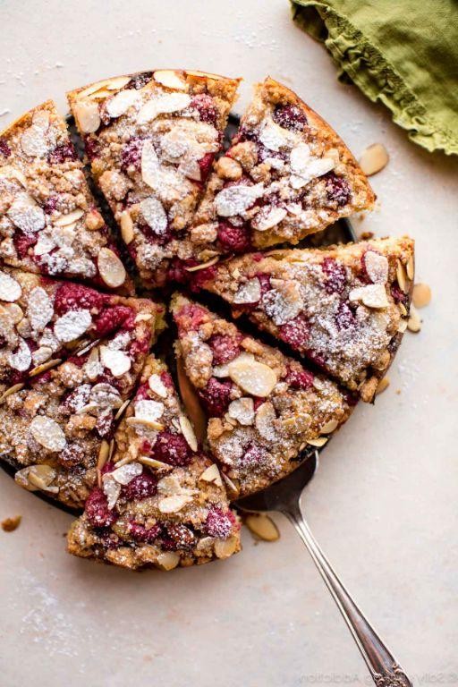 Raspberry Almond Crumble