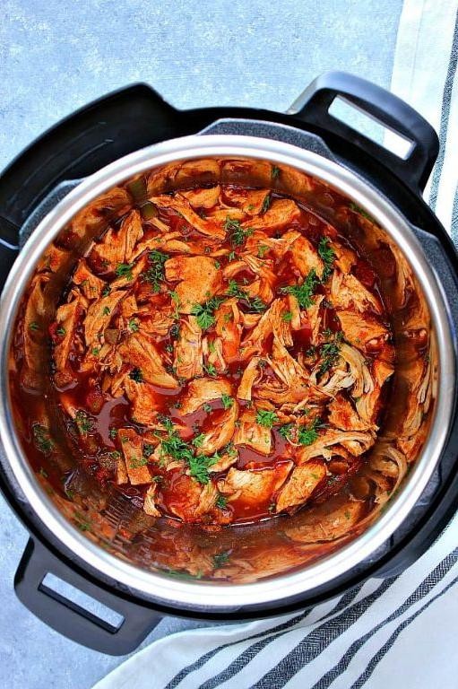 Reasonable Instant Pot Chicken Tacos