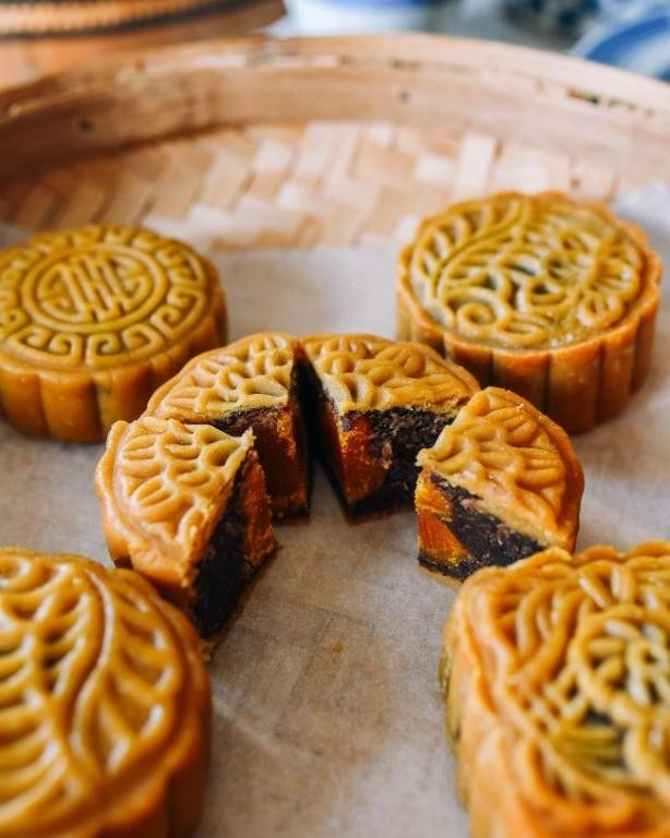 Red Bean Paste Moon Cake