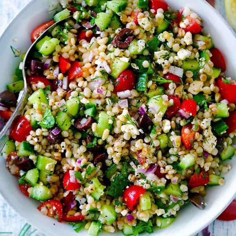 Refreshing Mediterranean Couscous Bowl