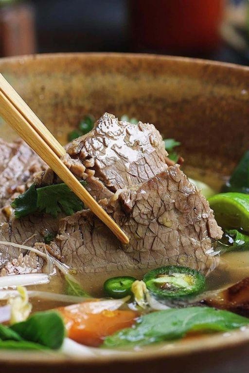 Rich Beef Brisket Pho