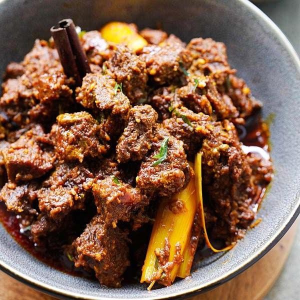 Rich and Creamy Beef Rendang Curry