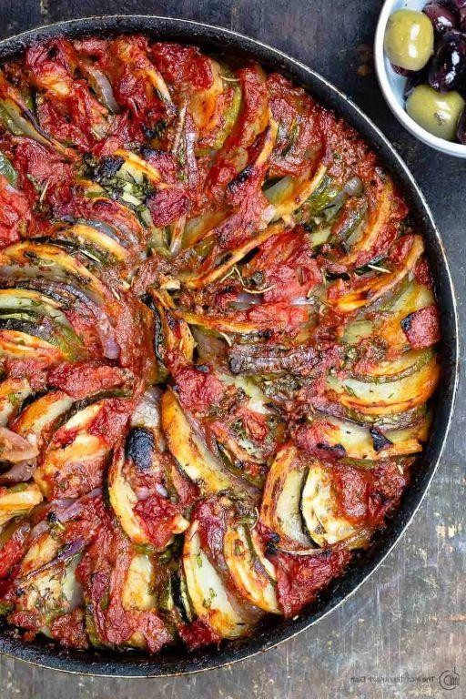 Roasted Greek Vegetable Plate