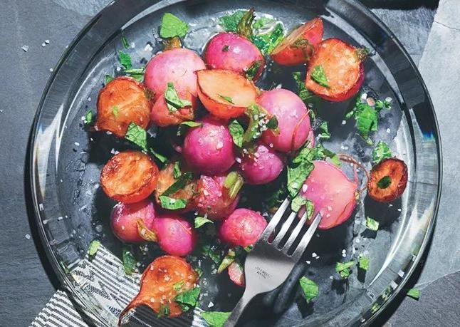 Roasted Radishes with Lemon