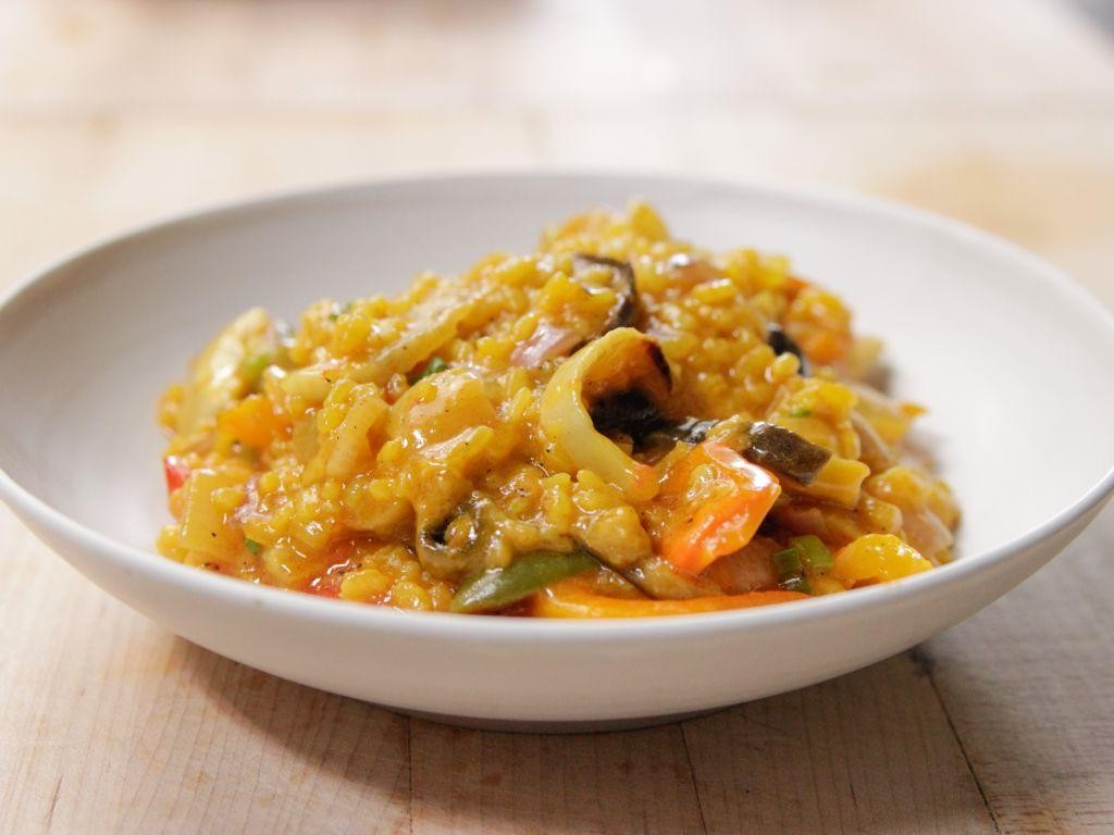 Roasted Vegetable Paella