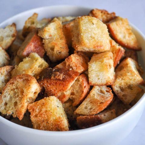Rosemary Olive Oil Croutons