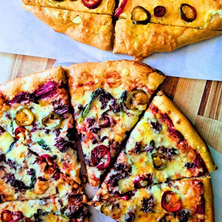 Rustic Fresh Milled Flour Pizza Dough