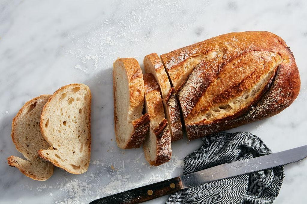 Rustic Sourdough Starter Bread