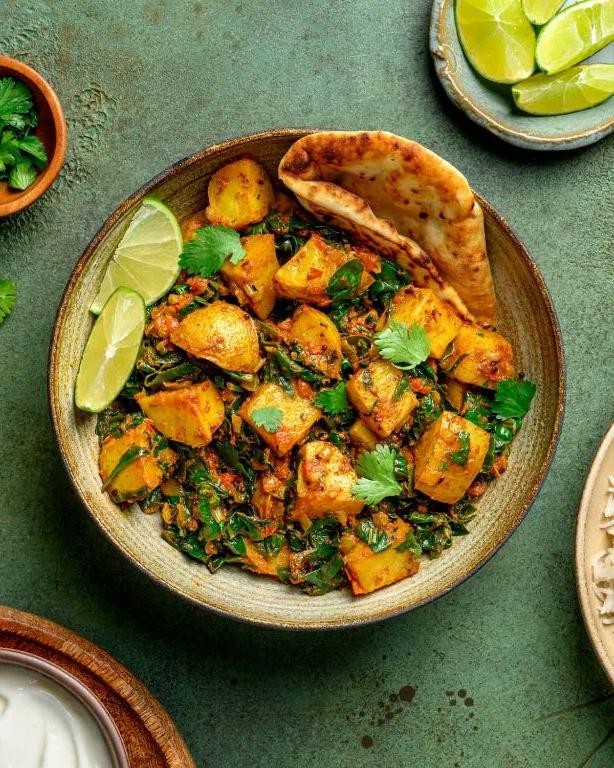 Saag Aloo
