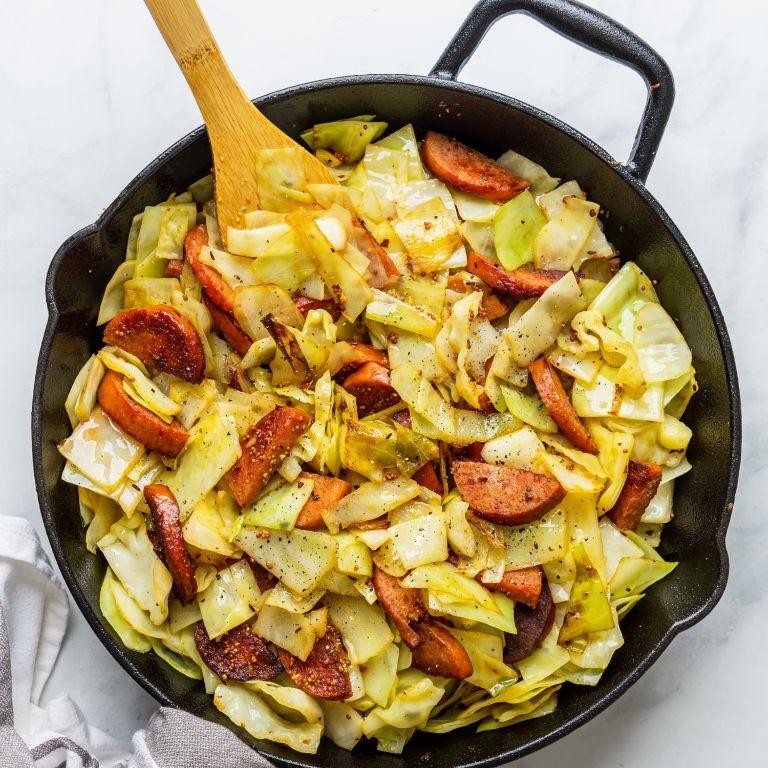 Sausage and Cabbage Skillet