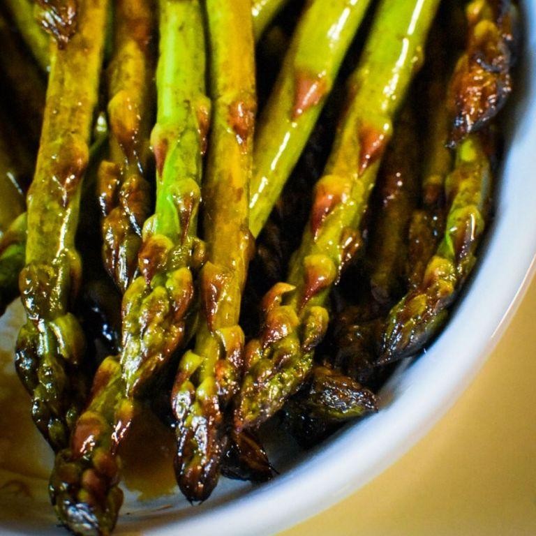 Sauteed Asparagus with Balsamic Glaze