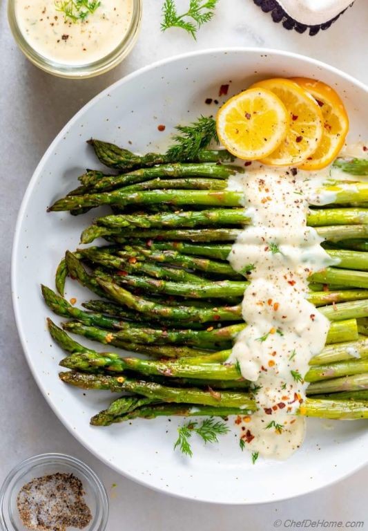 Sauteed Asparagus with Lemon and Dill