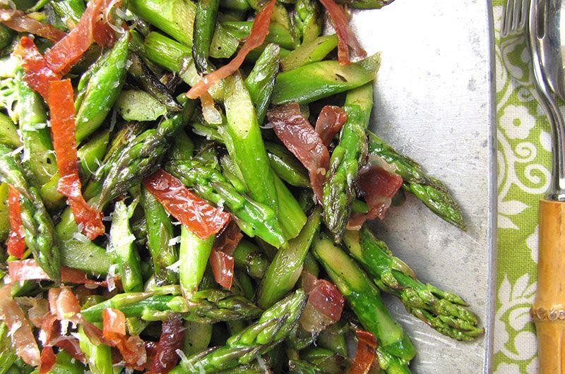 Sauteed Asparagus with Prosciutto