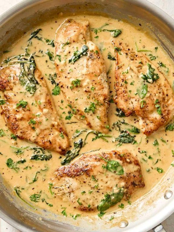Savory Creamy Dijon Chicken Breast