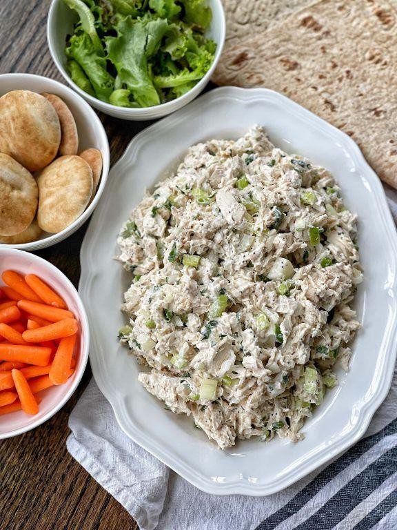 Savory Herb and Lemon Canned Chicken Salad