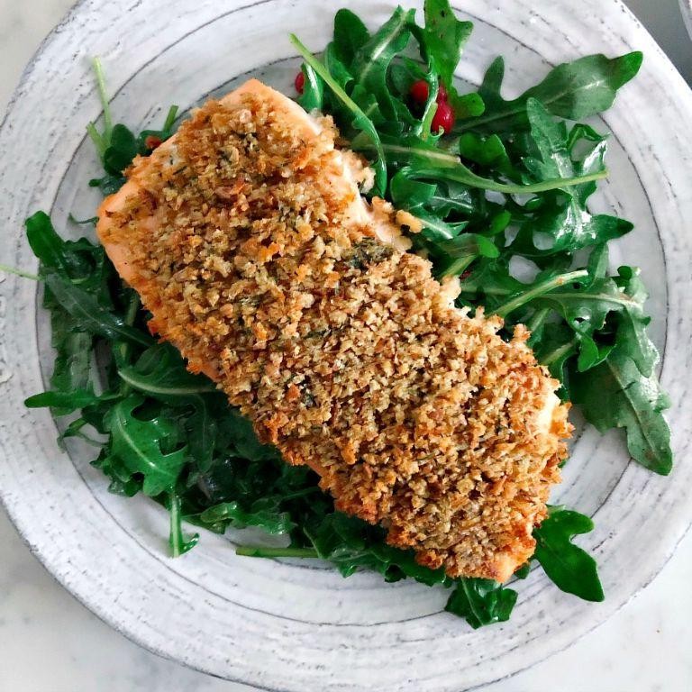 Savory Herb-Crusted Salmon