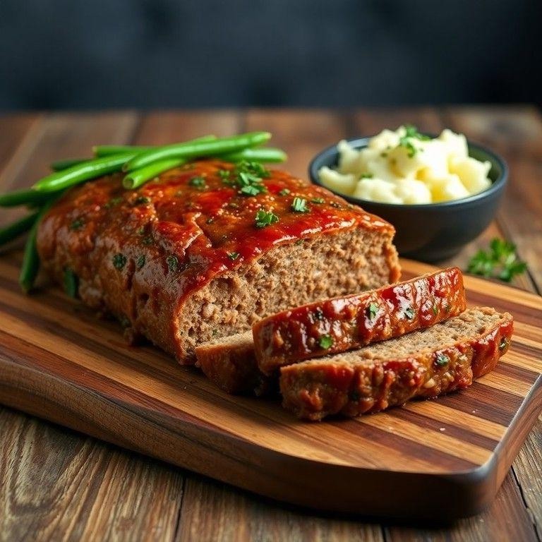 Savory Herb-Infused Meatloaf