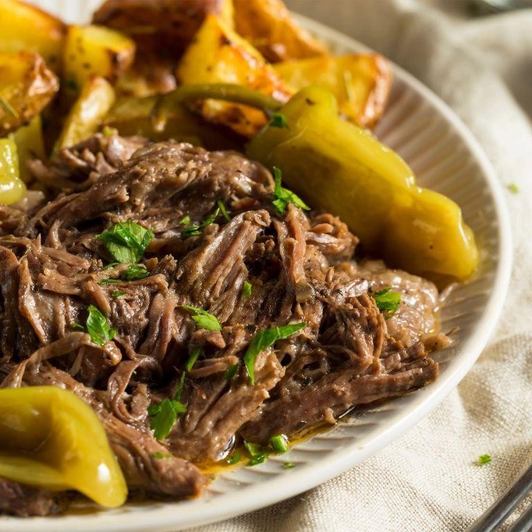 Savory Herb-Infused Pressure Cooker Chuck Roast