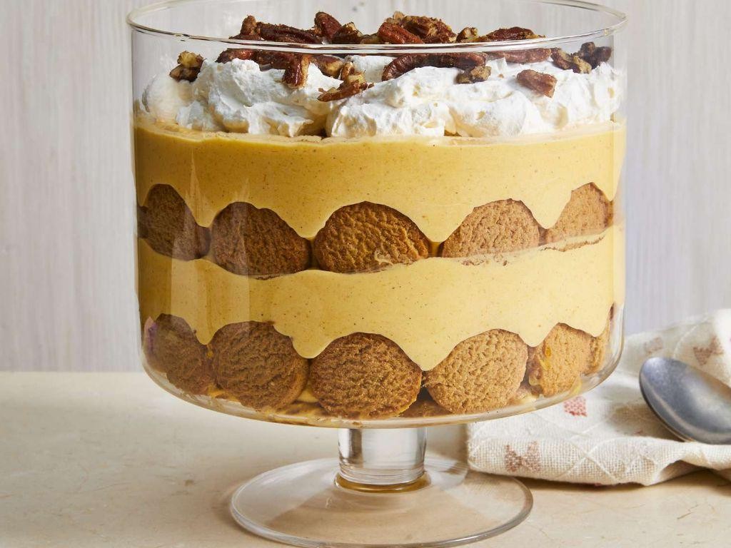 Savory Pumpkin & Gingersnap Trifle
