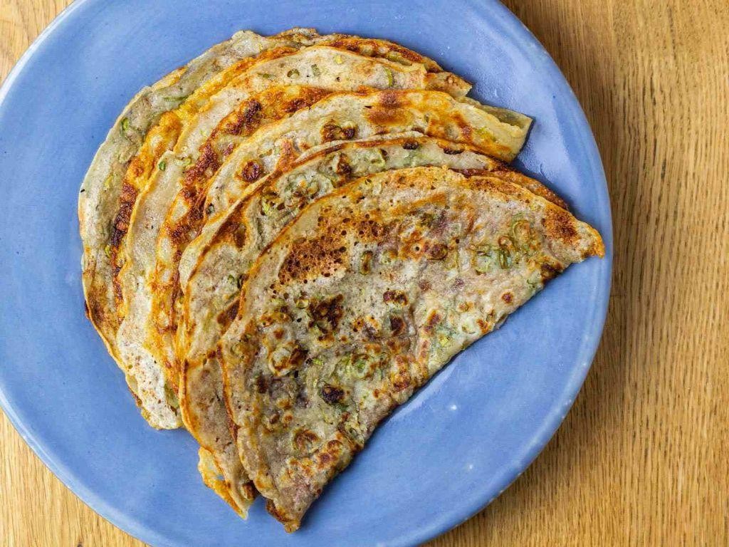 Savory Sourdough Discard Pancakes