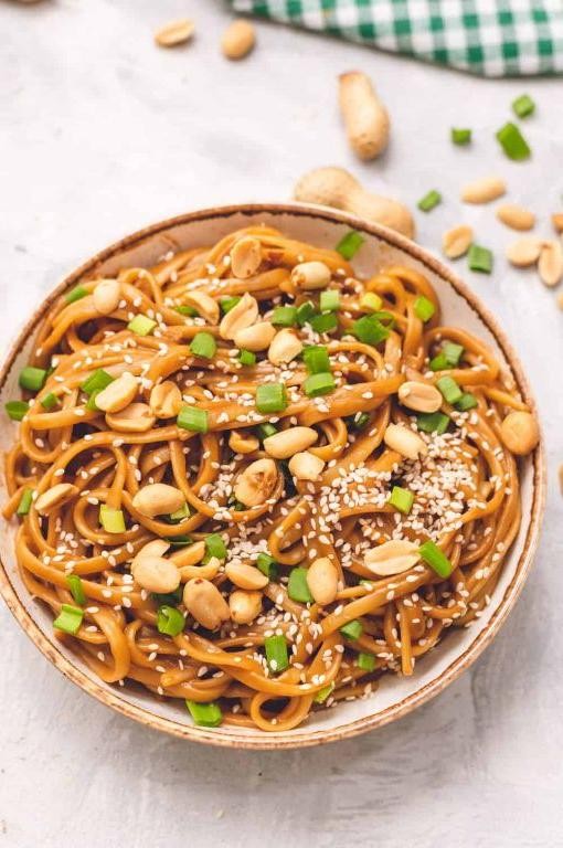 Savory Thai Peanut Noodles