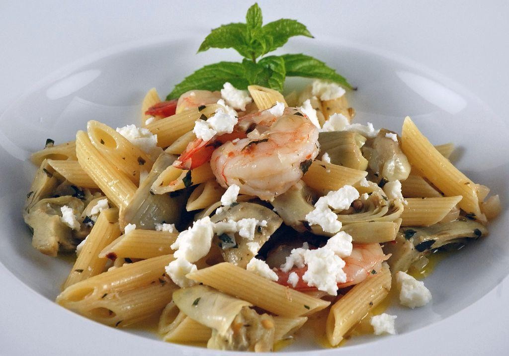 Seafood and Artichoke Penne