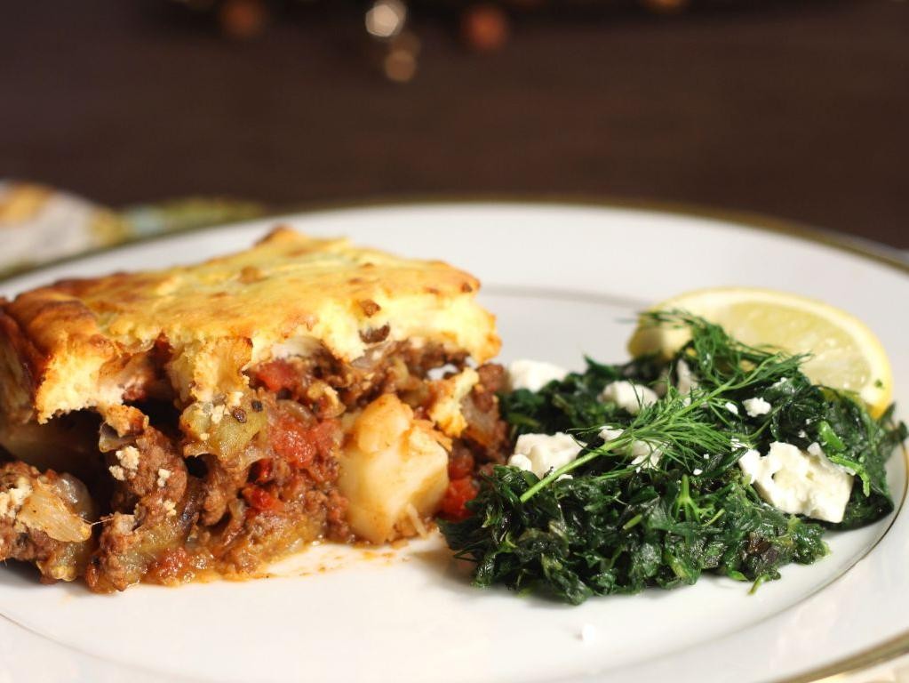 Seafood and Dill Moussaka