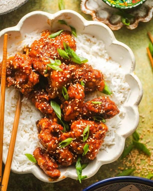 Sesame Orange Chicken Delight