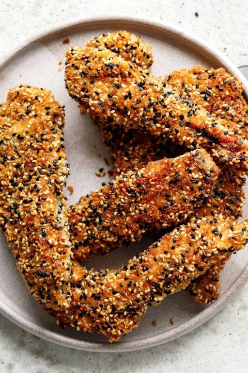 Sesame Seed Encrusted Chicken Tenders