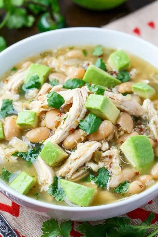 Shredded Chicken and Quinoa Chili