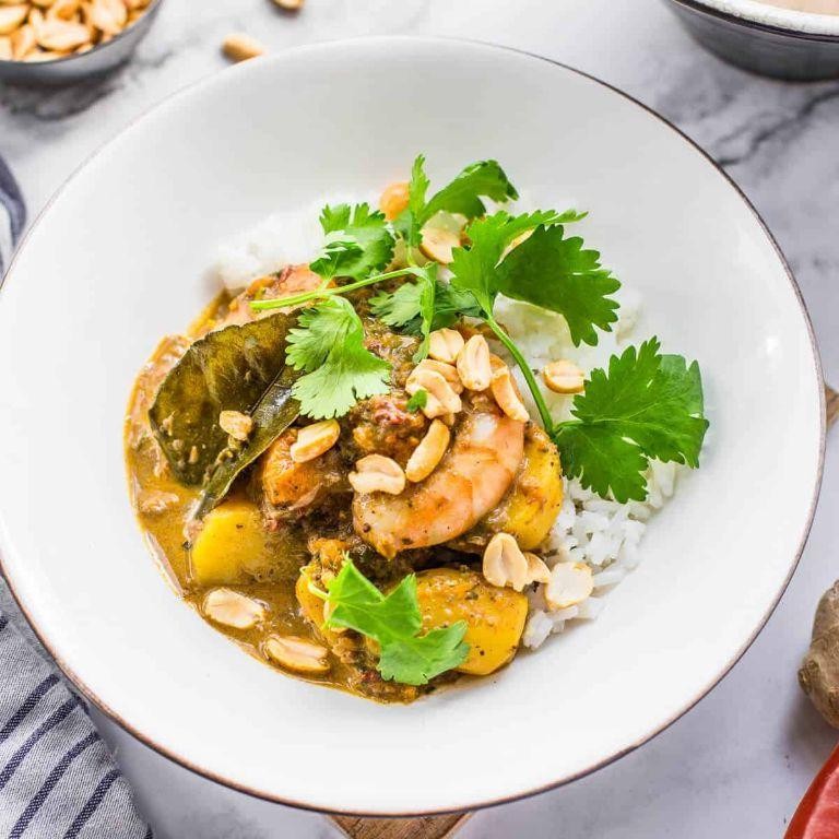 Shrimp Massaman Curry