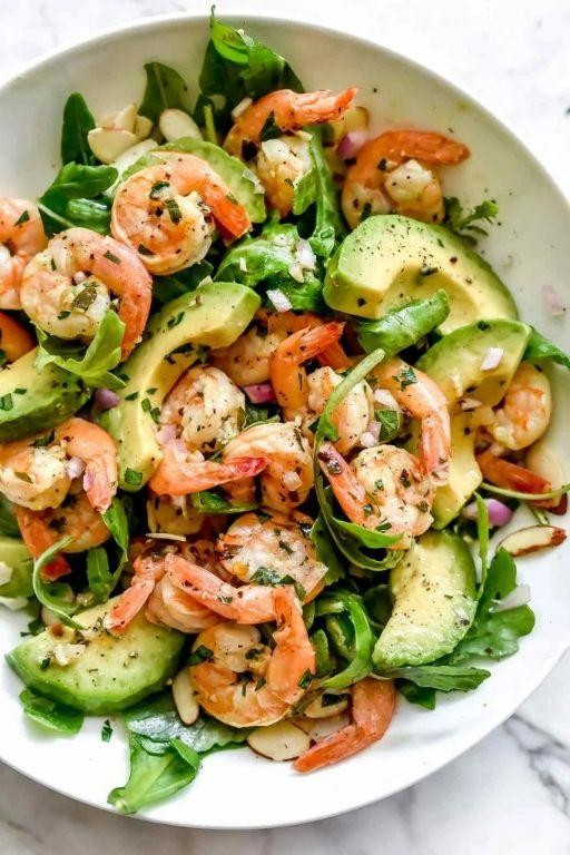 Shrimp and Avocado Salad