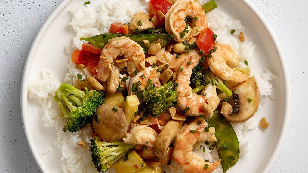 Shrimp and Lemongrass Stir-Fry