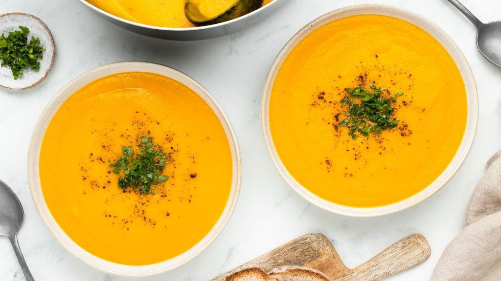 Silky Creamy Carrot and Ginger Soup