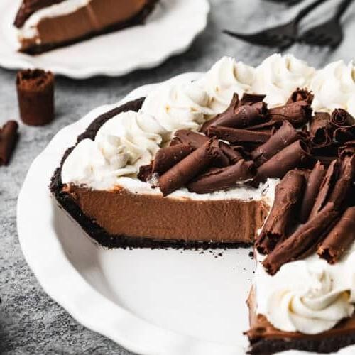Simple Chocolate Cream Pie