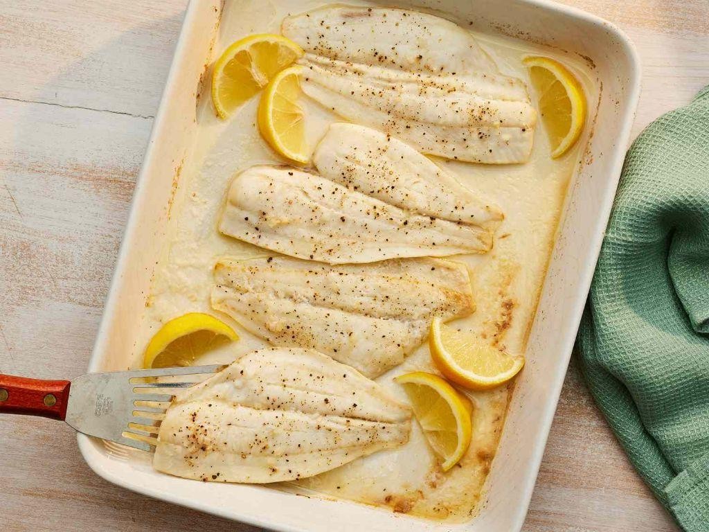 Simple Oven-Baked White Fish Fillets
