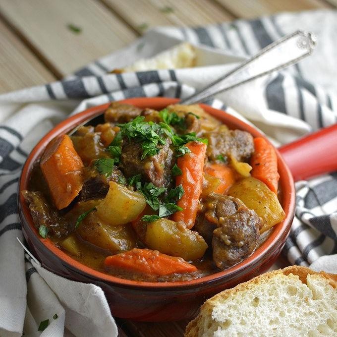 Slow Cooker Beef and Vegetable Stew