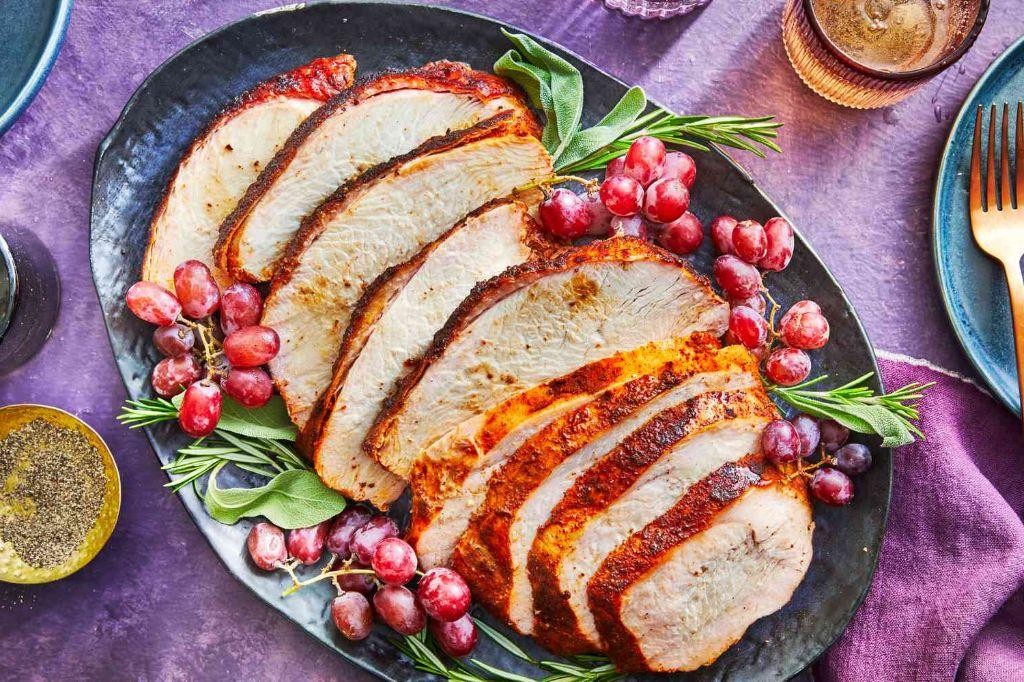 Smoked Turkey Breast with Applewood and Sage