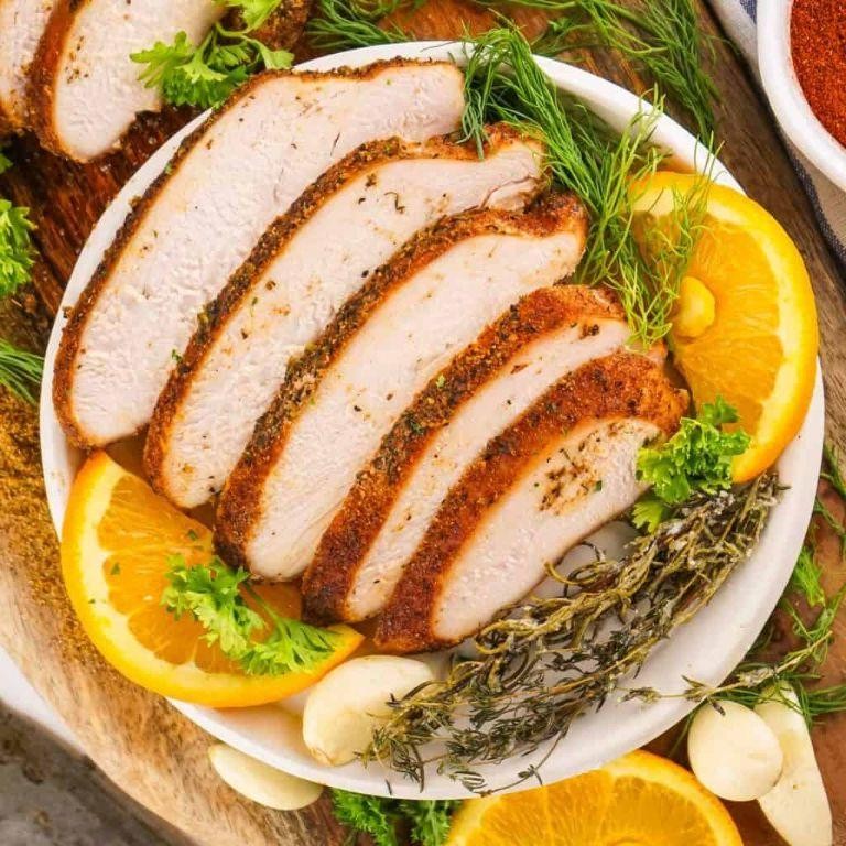 Smoked Turkey Breast with Cajun Spice Rub