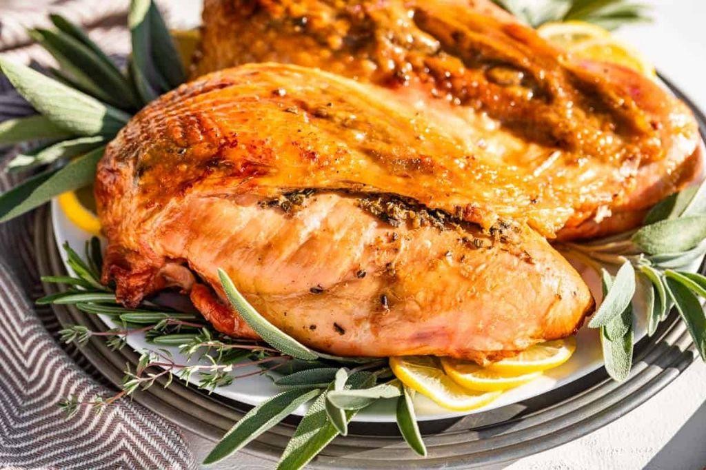 Smoked Turkey Breast with Rosemary and Thyme