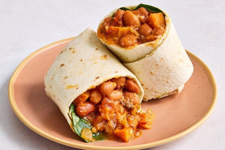 Smoky Bean and Cheese Burrito