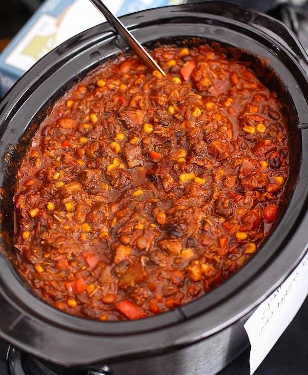 Smoky Chipotle Brisket Chili