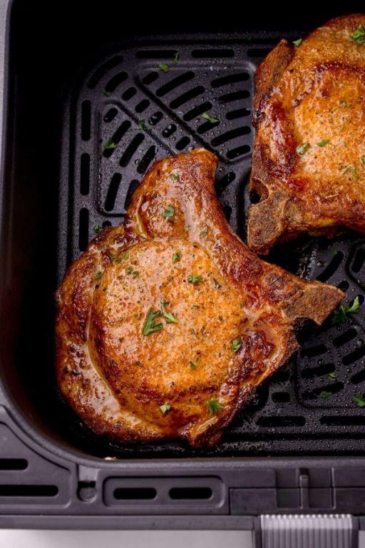 Smoky Paprika Air Fryer Pork Steaks