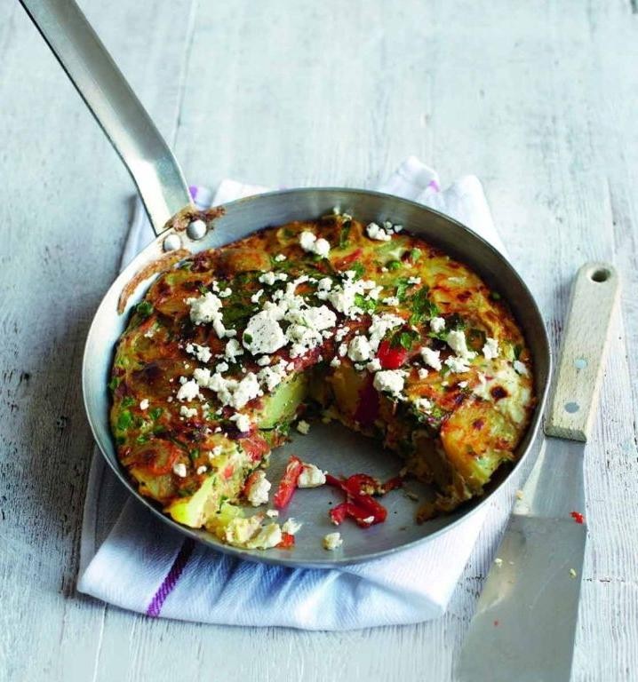 Smoky Paprika Boiled Egg Breakfast Frittata
