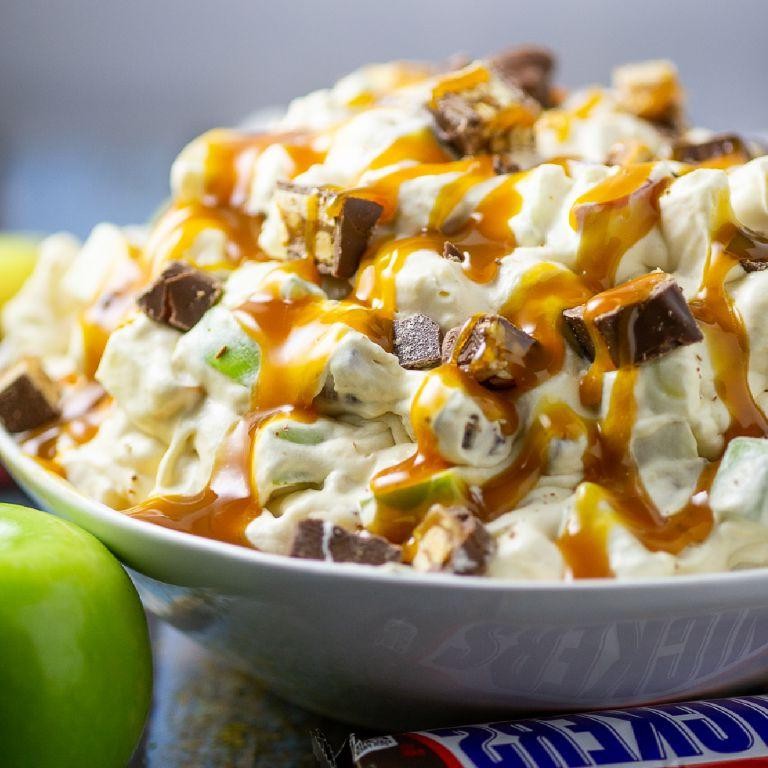Snickers Caramel Apple Salad