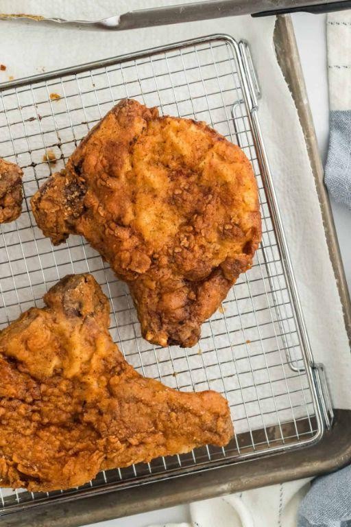 Southern Style Crispy Air Fryer Pork Steaks